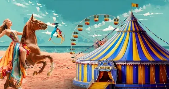 Цирк Circus Sea Breeze представил новую международную программу в Баку
