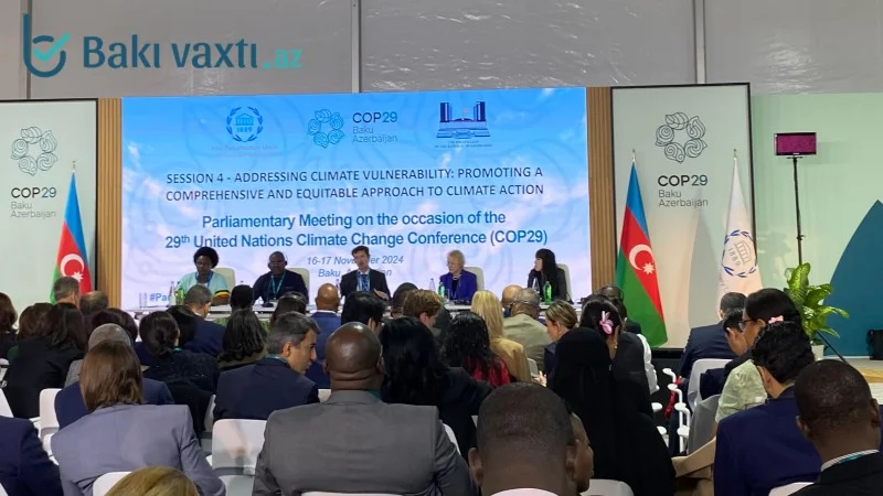 Bakıda COP29 çərçivəsində keçirilən Parlament Görüşü davam edir