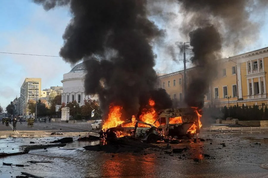 525ci qəzet Ukraynanın bir çox böyük şəhərində PARTLAYIŞLAR