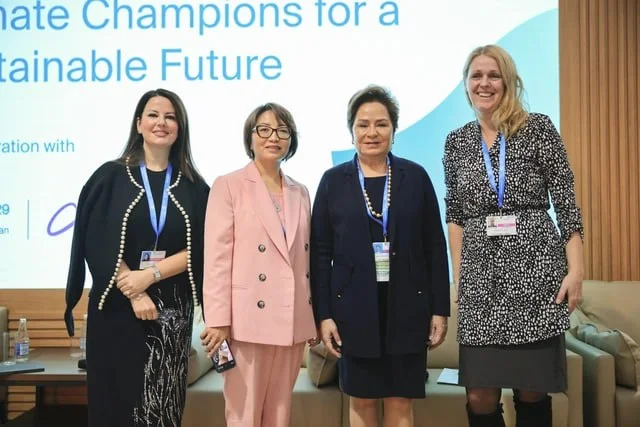 COP29: Liderlik edən qadınlar: Dayanıqlı gələcək üçün iqlim çempionları panel sessiyası keçirildi FOTO