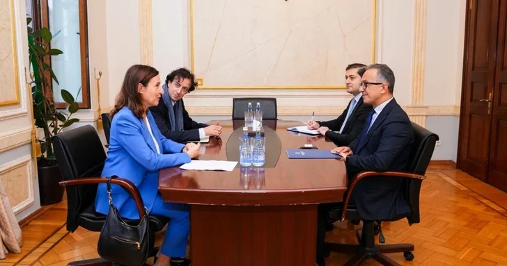 Состоялась встреча Рамина Мамедова с послом Европейского союза в Азербайджане