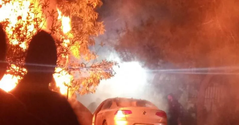 Израильские поселенцы напали на деревню на Западном берегу фото; видео