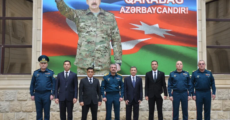 Türkmənistanın atçılıq qurumlarının rəhbərlərindən ibarət nümayəndə heyəti ölkəmizə səfərə gəlib