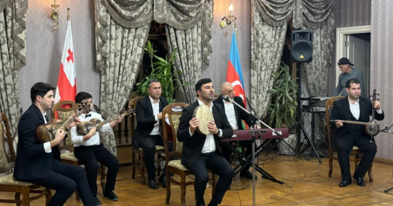 Tbilisidə Milli Dirçəliş Gününə həsr olunmuş konsert təşkil olunub