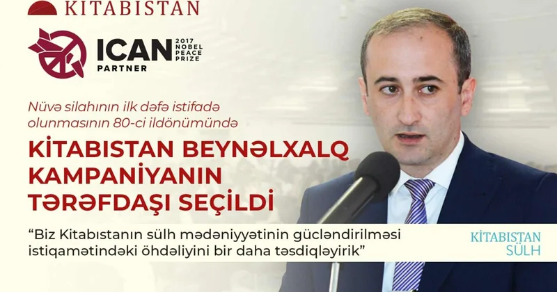 Kitabıstan Beynəlxalq Kampaniyanın Tərəfdaşı seçildi