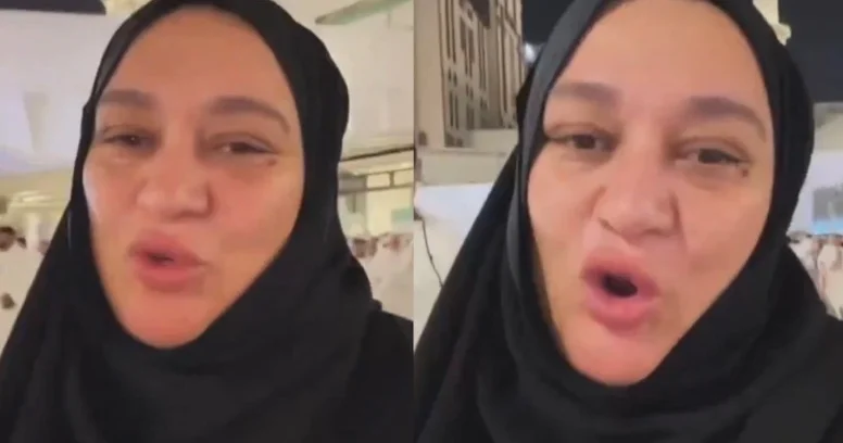 Ümrədə yaraşıqlı kişilərə heyran qaldı Tənqid olundu