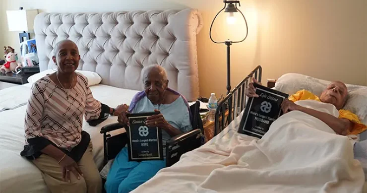 Biz sadəcə bir birimizi sevirik : Bu cütlük uzunömürlülük üzrə dünya rekordçusudur