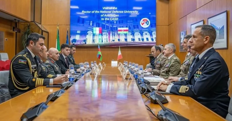 Azərbaycanla Italiya arasında hərbi təhsil sahəsində əməkdaşlıq üçün yeni imkanlar müzakirə olundu FOTO