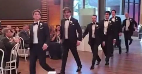 Bəy öz toyunda Çempionlar Liqası tərzində şou GÖSTƏRDİ ANBAAN VİDEO