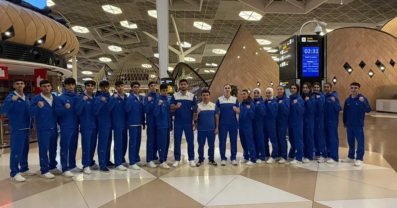 Азербайджанские таэквондисты отправились в Швейцарию