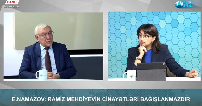 Eldar Namazovdan Ramiz Mehdiyev haqqında sensasiyon açıqlamalar