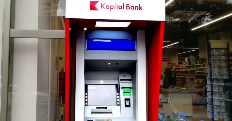 “Kapital Bank” öz ATM lərində nağdlaşdırmaya görə komissiya tutacaq?