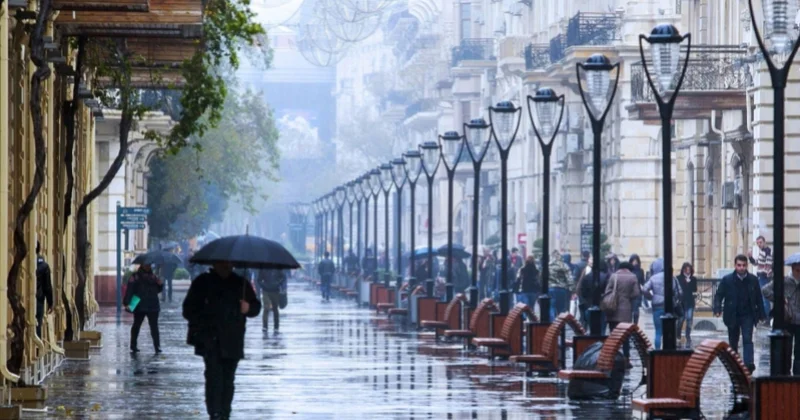 Sabah günün birinci yarısında Abşeron yarımadasında yağış yağacaq