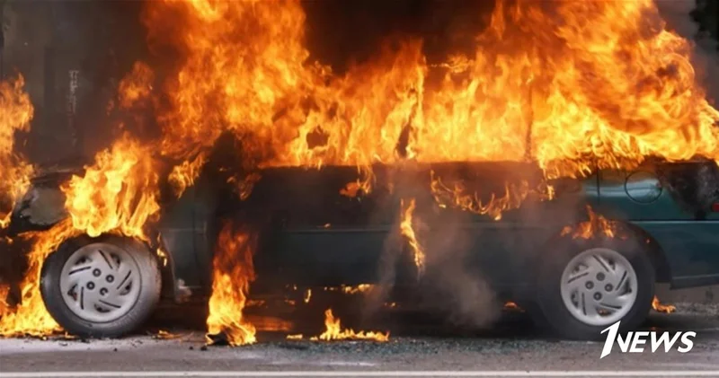 В Сумгайыте за день сгорели два автомобиля