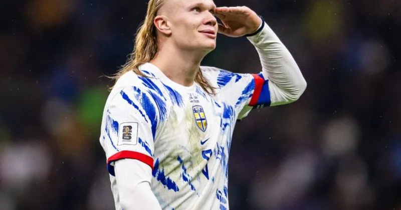 Erlinq Holann İtaliya ilə matçda tarixi nəticələrə imza atıb