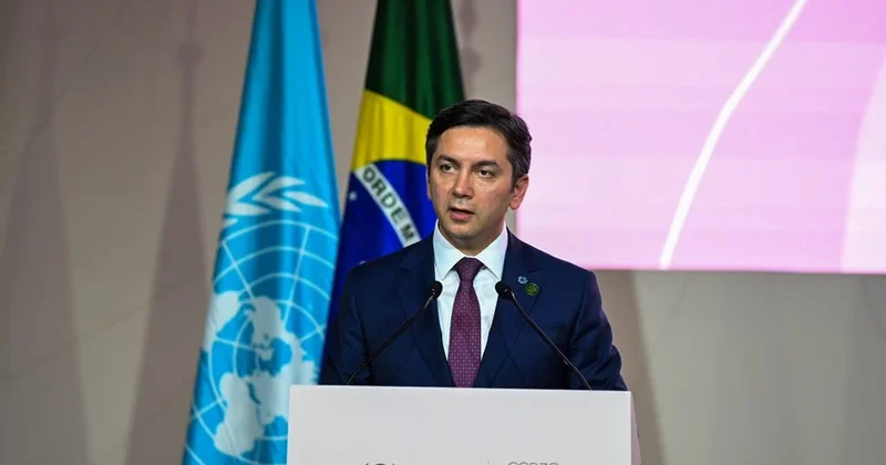 Yalçın Rəfiyev COP30 da Azərbaycanın milli bəyanatını təqdim edib