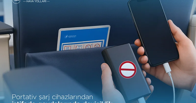 Təyyarədə “powerbank” aparmaq istəyənlərin nəzərinə!