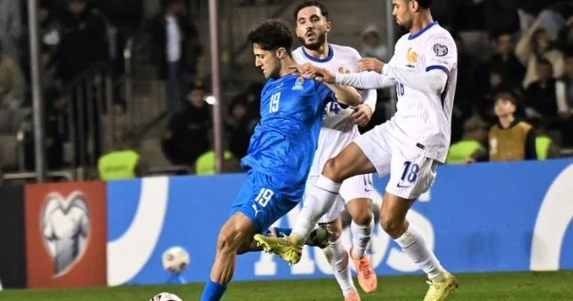 Futbol üzrə Azərbaycan yığması Dünya Çempionatının son oyununda da meydanı məğlub tərk etdi