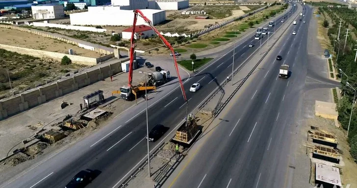Госагентство автомобильных дорог Азербайджана проводит реконструкцию дороги Баку Алят Газах