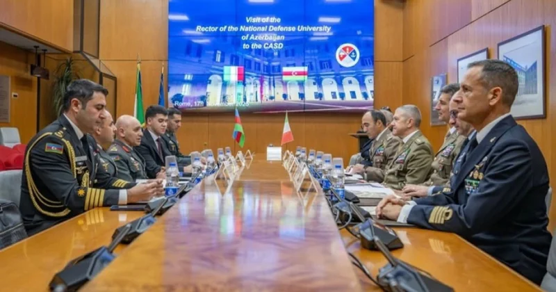 Азербайджан и Италия обсудили расширение сотрудничества в сфере военного образования