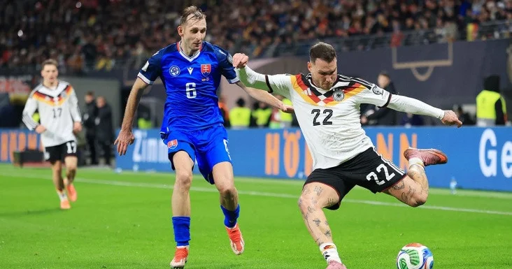 Almaniya qrupdakı əsas rəqibinə böyük hesabla qalib gələrək DÇ 2026 ya vəsiqəni təmin edib VİDEO