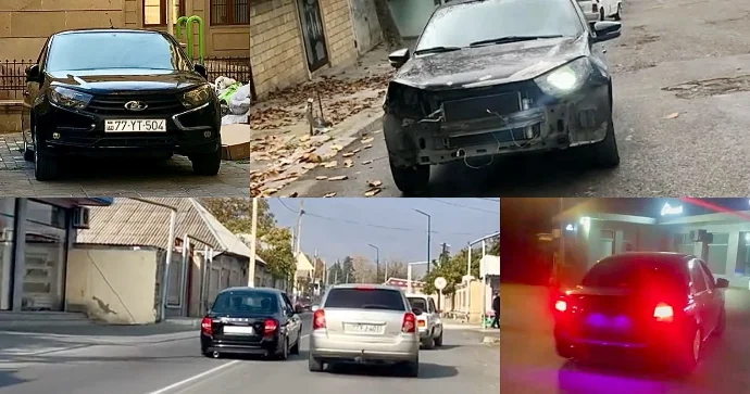 Ağsuda qabağı olmayan “Lada” ilə təhlükə saçan sürücü 77 YT 504 VİDEO