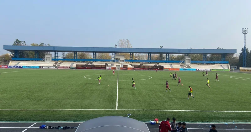 Yevlax şəhər stadionunun son vəziyyəti FOTO