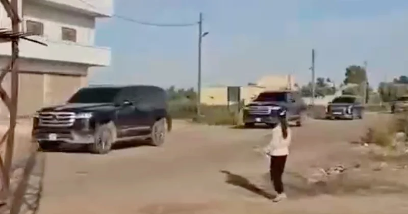 Российские военные на юге Сирии видео