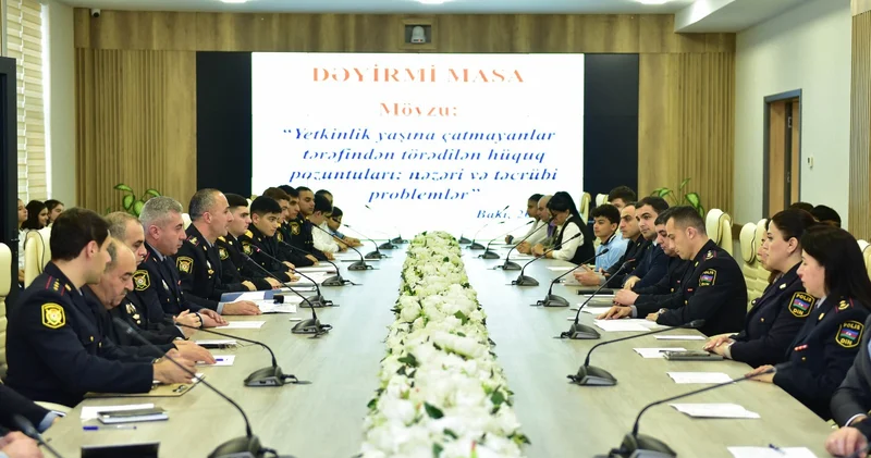 “Uşaq Hüquqları Aylığı” çərçivəsində DİN in Polis Akademiyasında dəyirmi masa keçirilib
