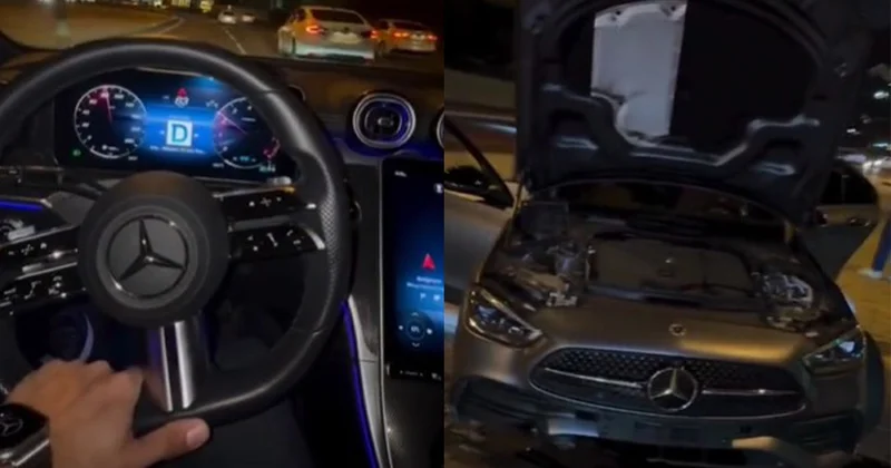 Hidayət həmin “Mercedes”lə qəza törətdi DYP xəbərdarlıq etdi