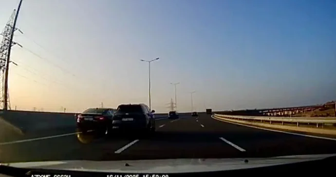 Toy günü qayda pozan bəy az qala qəza törədirdi REAL VİDEO