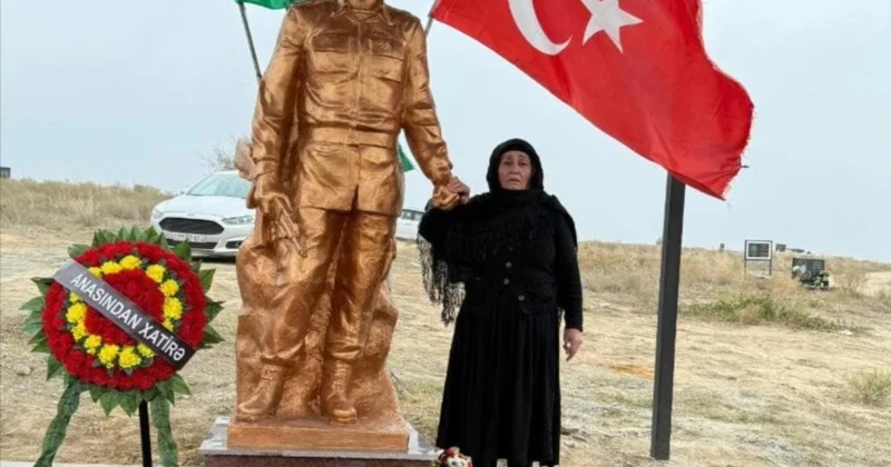 Milli Qəhrəmana qəbirüstü abidə qoyuldu FOTO