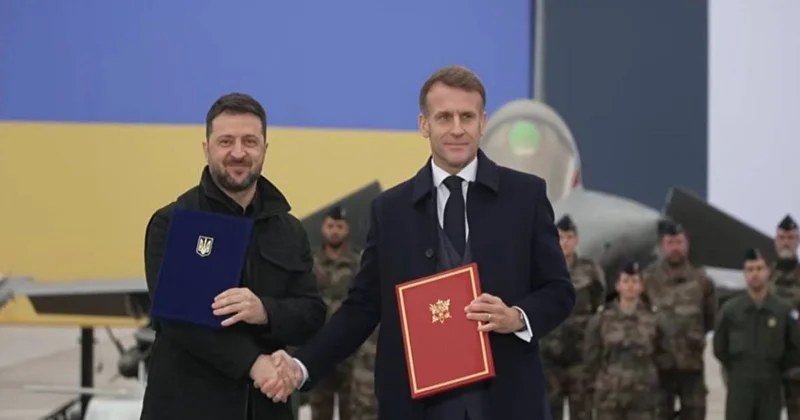 Зеленский и Макрон подписали соглашение о поставках Rafale ОБНОВЛЕНО