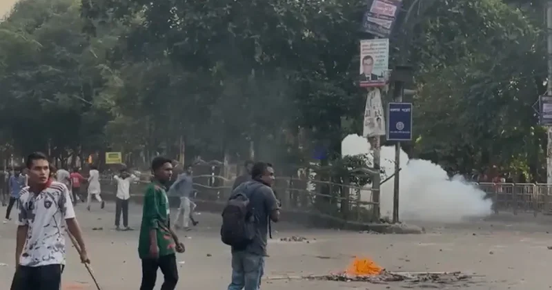 Banqladeş paytaxtında baş verən iğtişaşlarda azı 50 nəfər xəsarət alıb