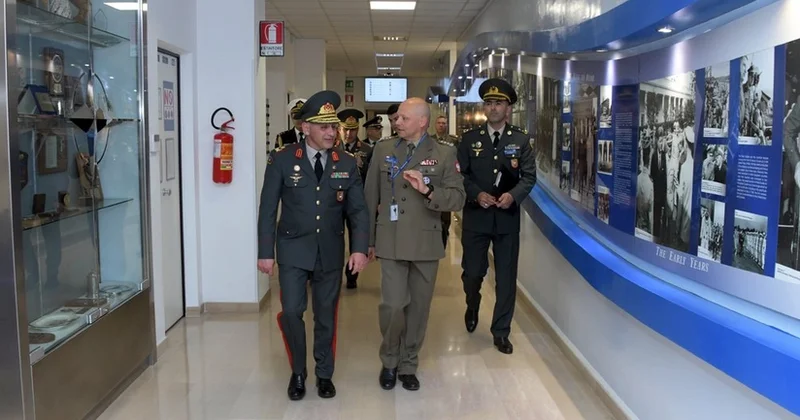 Azərbaycan hərbçiləri NATO nun Müdafiə Kollecində Fotolar