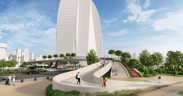 Bakının mərkəzində böyük keçid tikiləcək FOTO