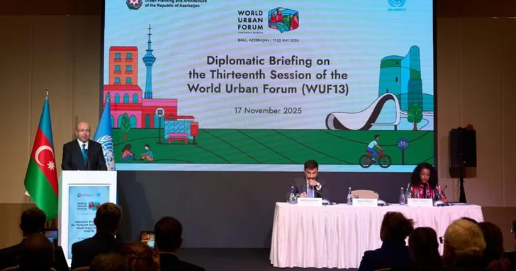 Азербайджан представил дипломатам концепцию Всемирного градостроительного форума 2026 года