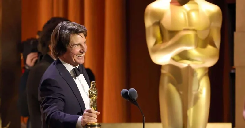 Tom Kruz “Oskar” aldı 45 illik karyeranın mükafatı