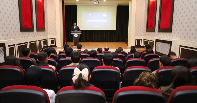 Naxçıvan Dövlət Universitetində insan alverinə qarşı mübarizəyə həsr edilən tədbir keçirilib