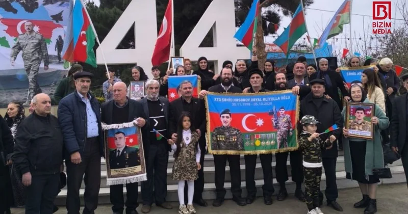 Gəndab kəndində “44” abidəsi istifadəyə verildi VİDEO