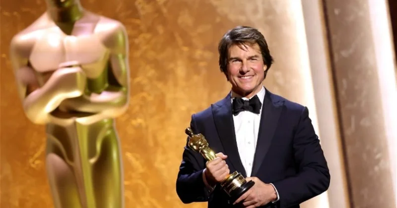 Tom Kruz ilk Oskar ını aldı