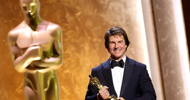 Том Круз получил свой первый Оскар за почти 45 летнюю карьеру в кино ВИДЕО