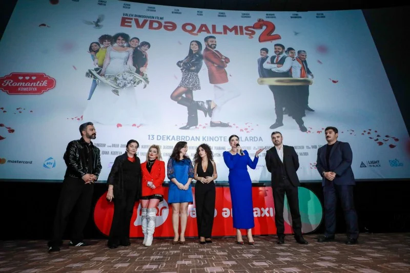 “Evdə qalmış 2” komediyasının Qala gecəsi “CineMastercard”da keçirilib VİDEO Yeni Gündəm