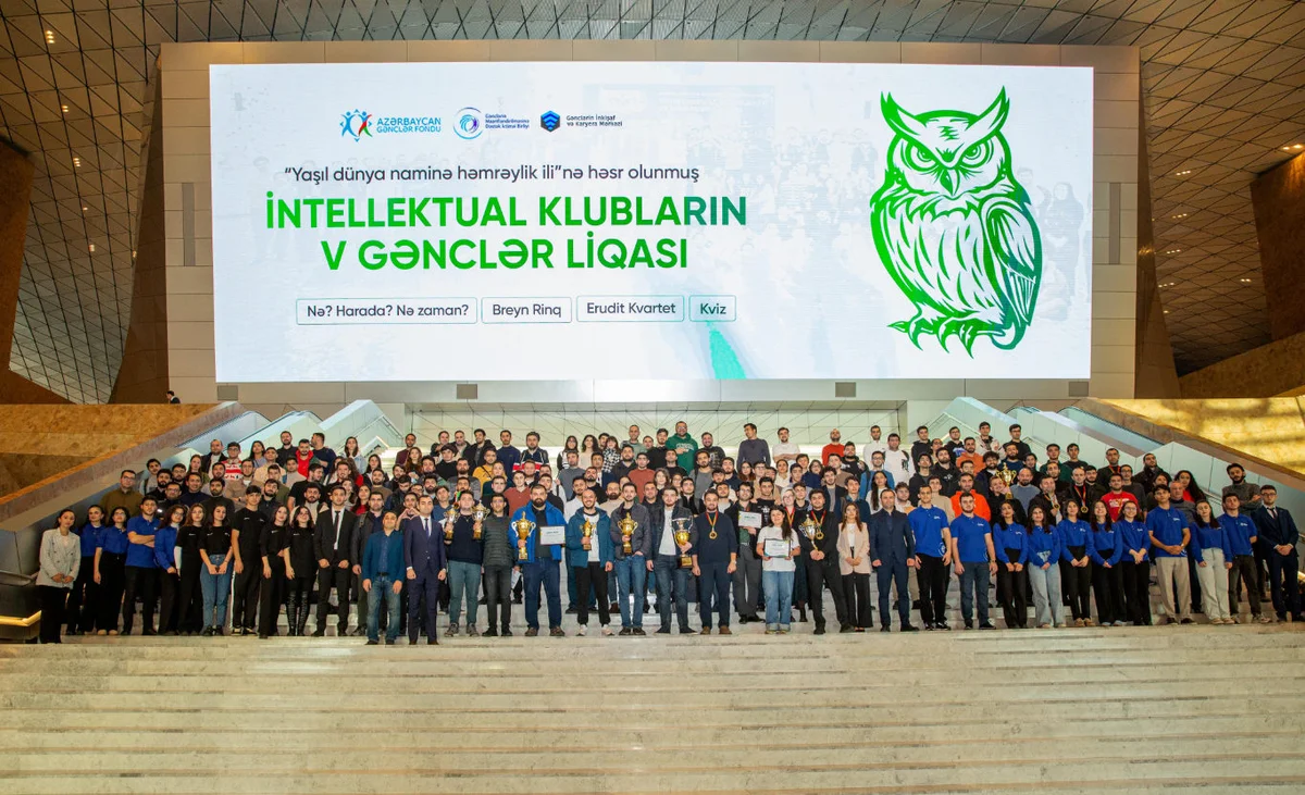 “İntellektual Klubların V Gənclər Liqası” yekunlaşdı FOTO