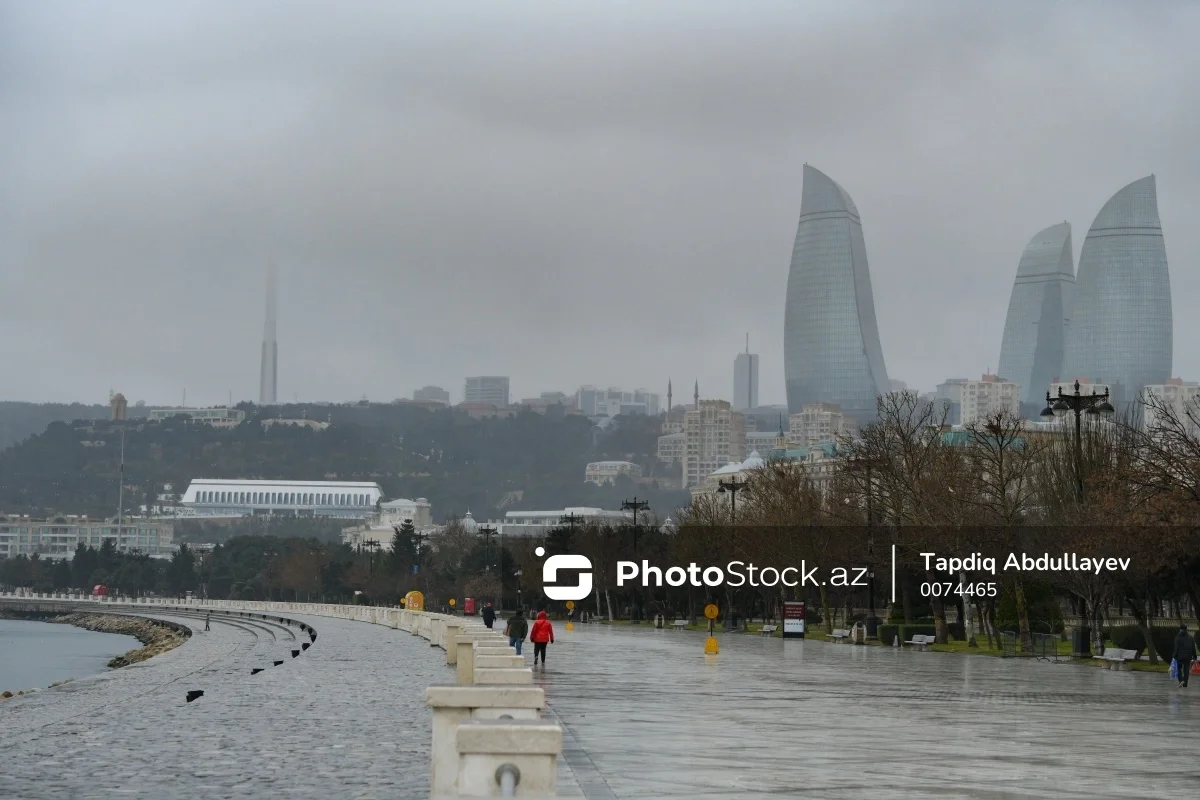 Bakıda SULU QAR yağacağı gözlənilir 18.12.2024ün HAVA PROQNOZU