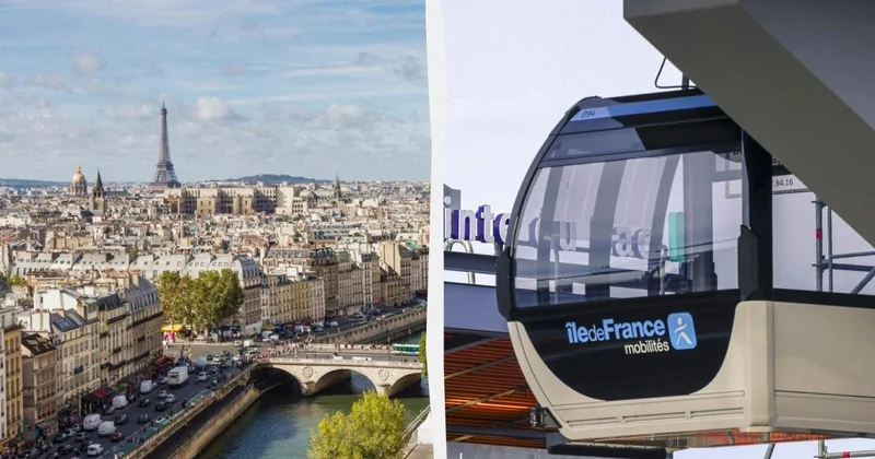 В Париже открылась самая длинная в Европе канатная дорога