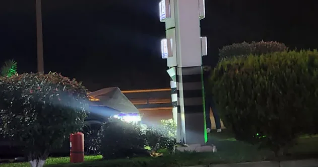 Крупное ДТП в Баку автомобиль вылетел с трассы ФОТО