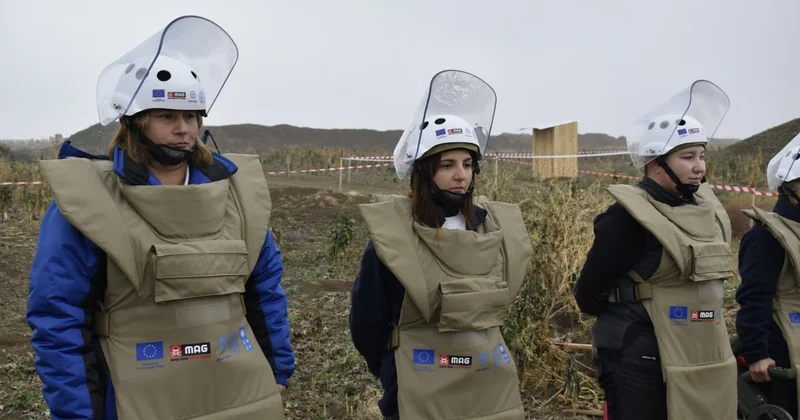 Riskli peşədə XANIMLAR ANAMA da neçə minaaxtaran qadın ÇALIŞIR?