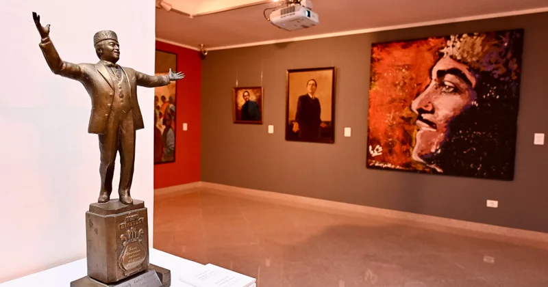 Rəşid Behbudovun 110 illiyinə həsr olunan Səsin rəngi” sərgisi açılıb