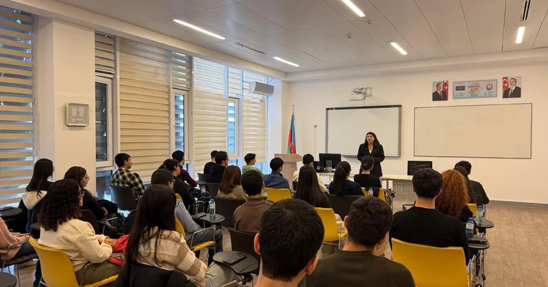 Bakı Ali Neft Məktəbində narkomaniyaya qarşı maarifləndirici mərasim keçirilib